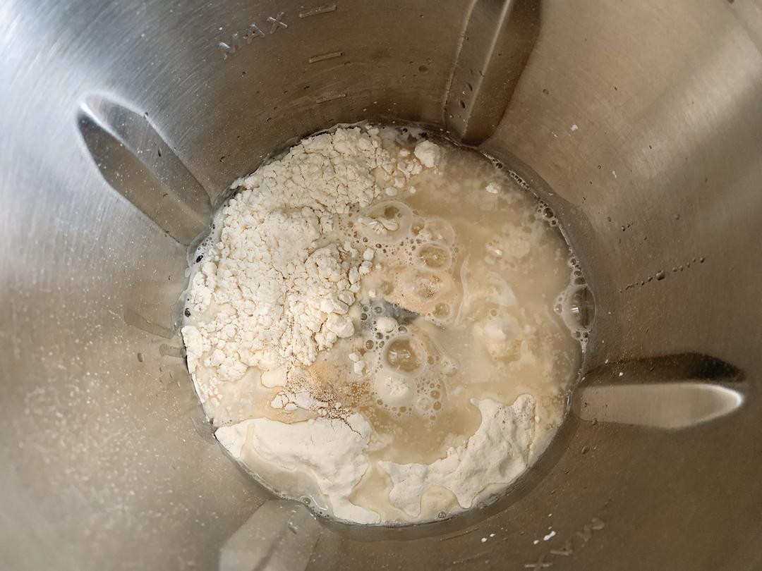 纯奶手撕吐司的做法 步骤1