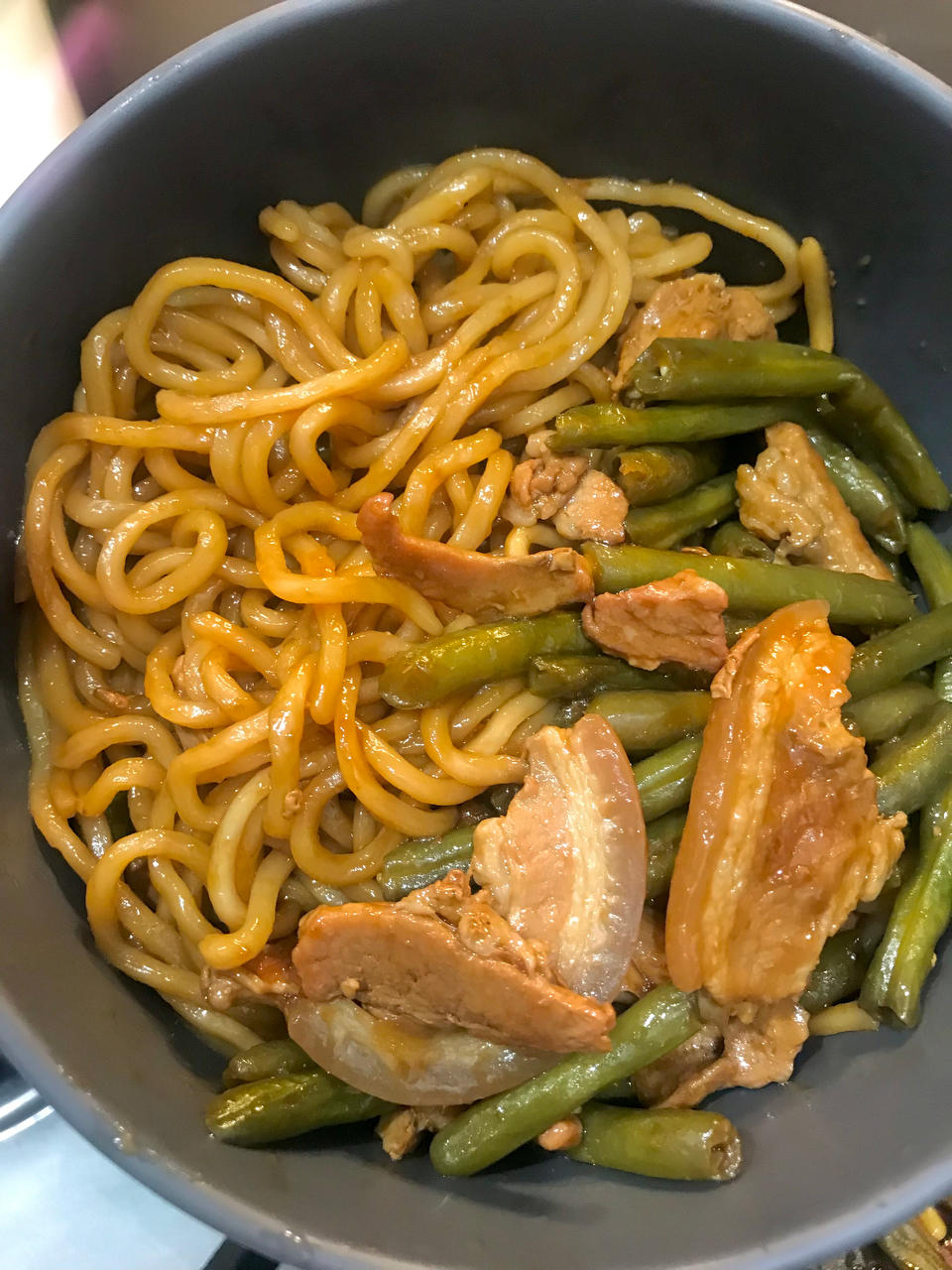 豆角焖面