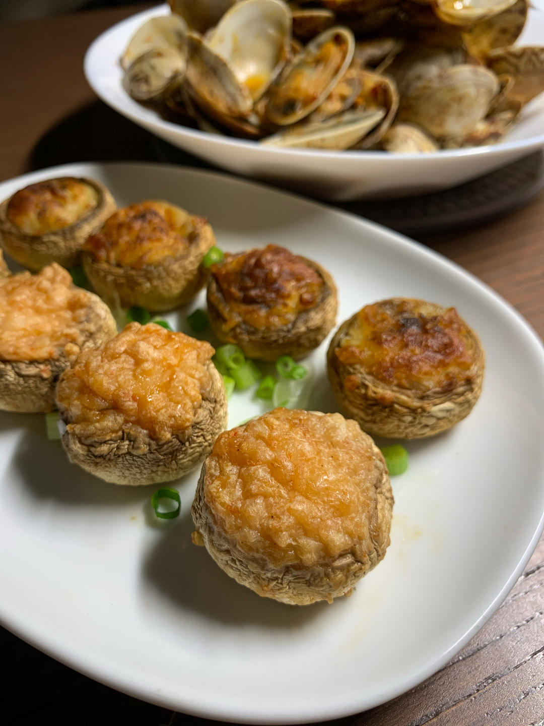 简单快手～芝士焗口蘑（烤箱/空气炸锅）