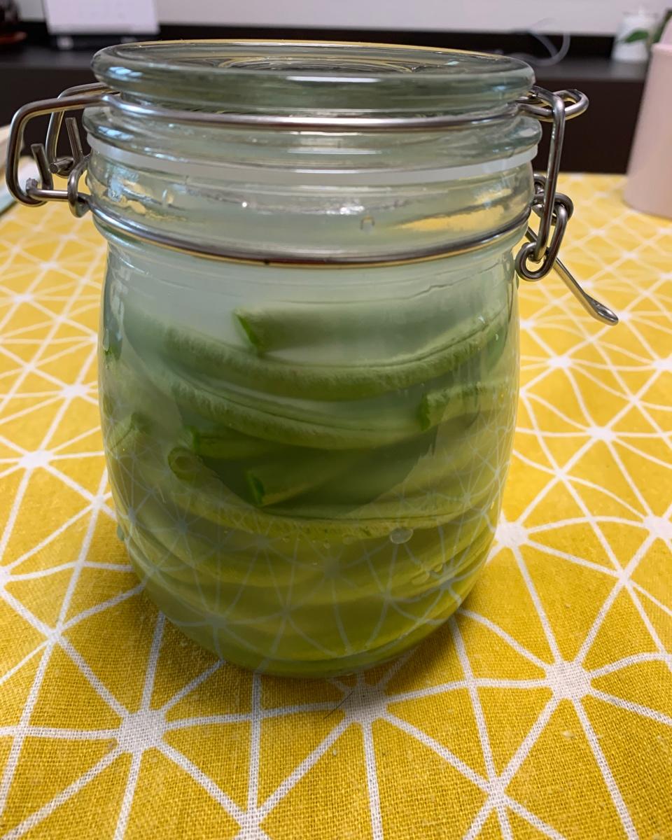 自制酸豆角（史上最简单三天完成）