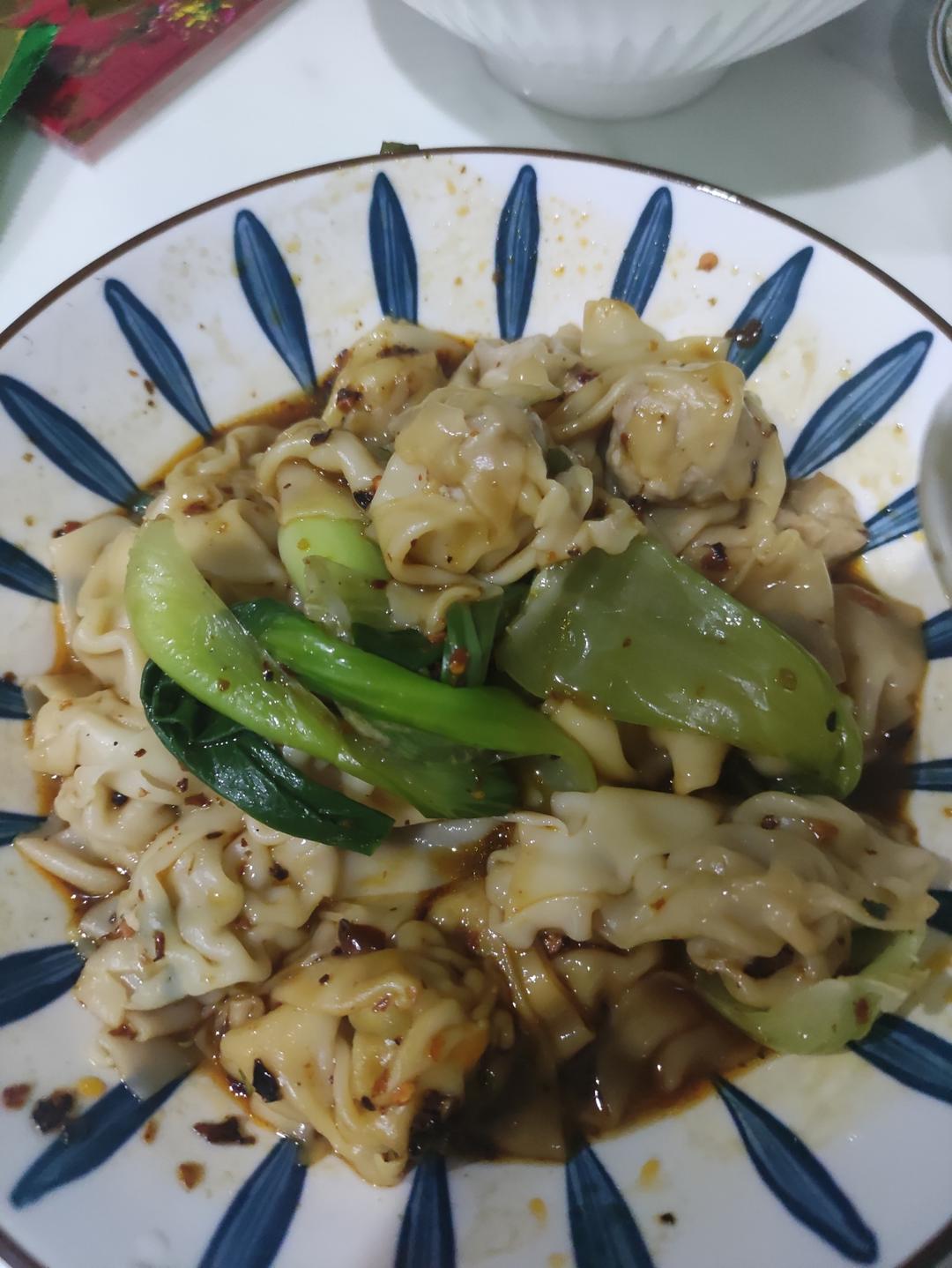 肉不柴的馄饨馅