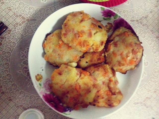 土豆火腿早餐饼