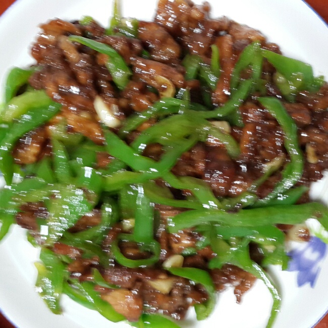 青椒肉丝