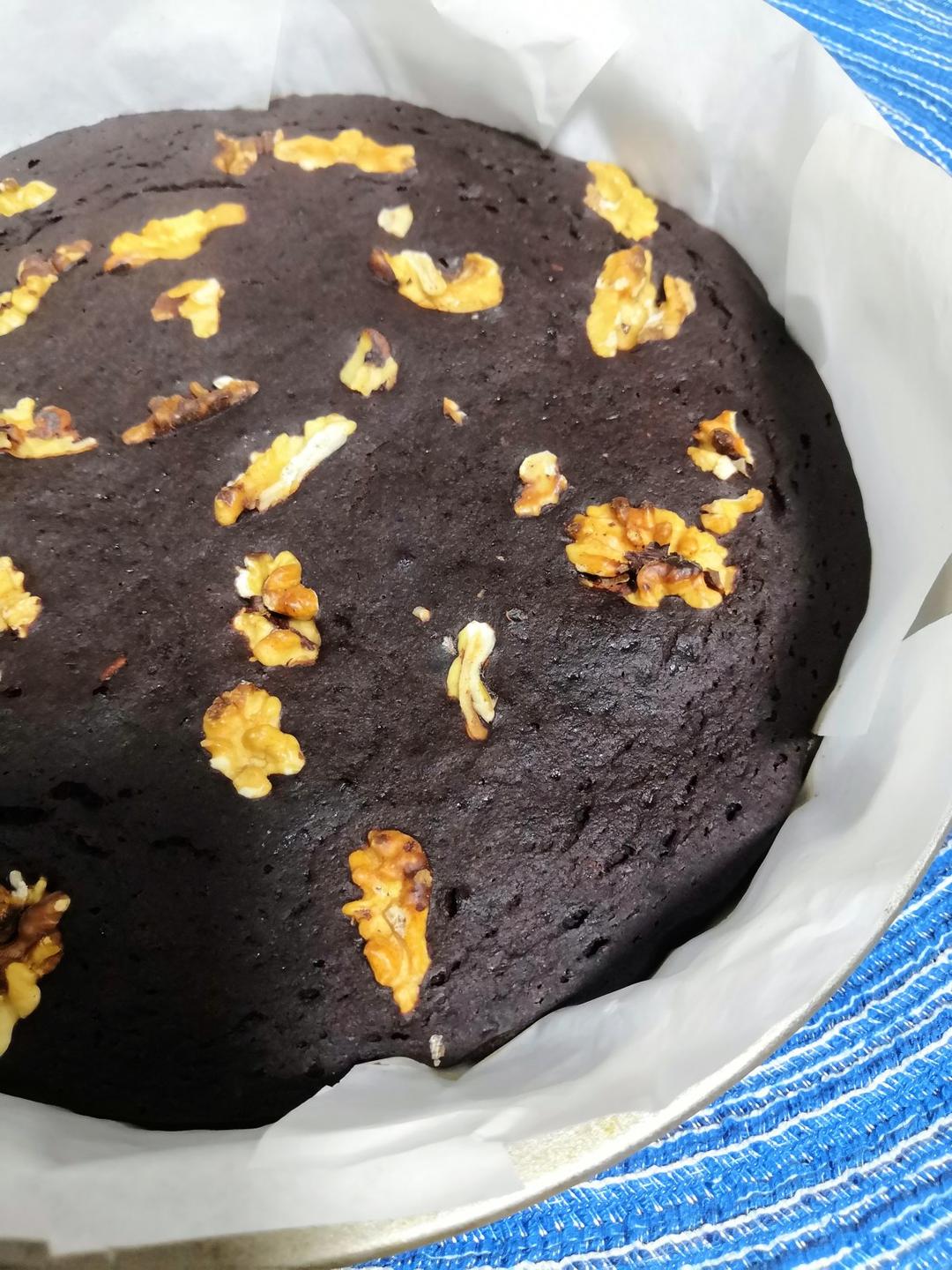 【无油无糖减脂超好吃】布朗尼蛋糕 Fudgy Brownie