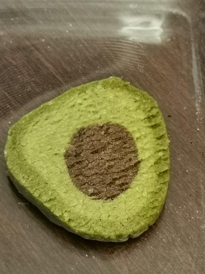 🥑免打发，免模具，清新小可爱—牛油果造型曲奇饼干