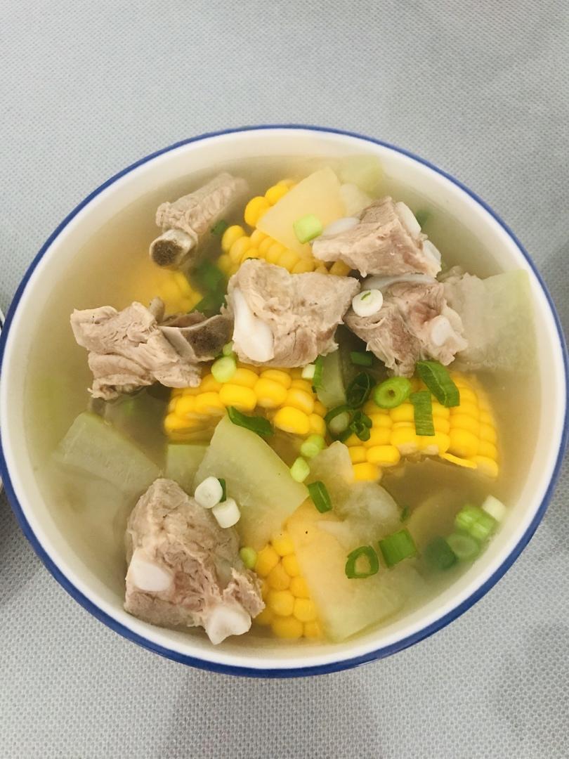 冬瓜玉米排骨汤