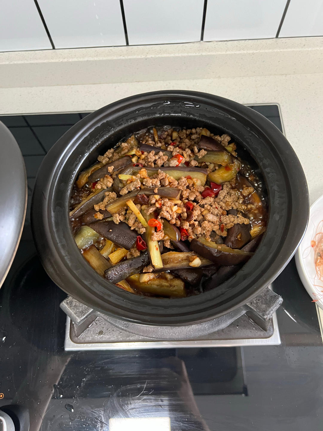 开胃下饭菜！巨简单的家常鱼香茄子煲