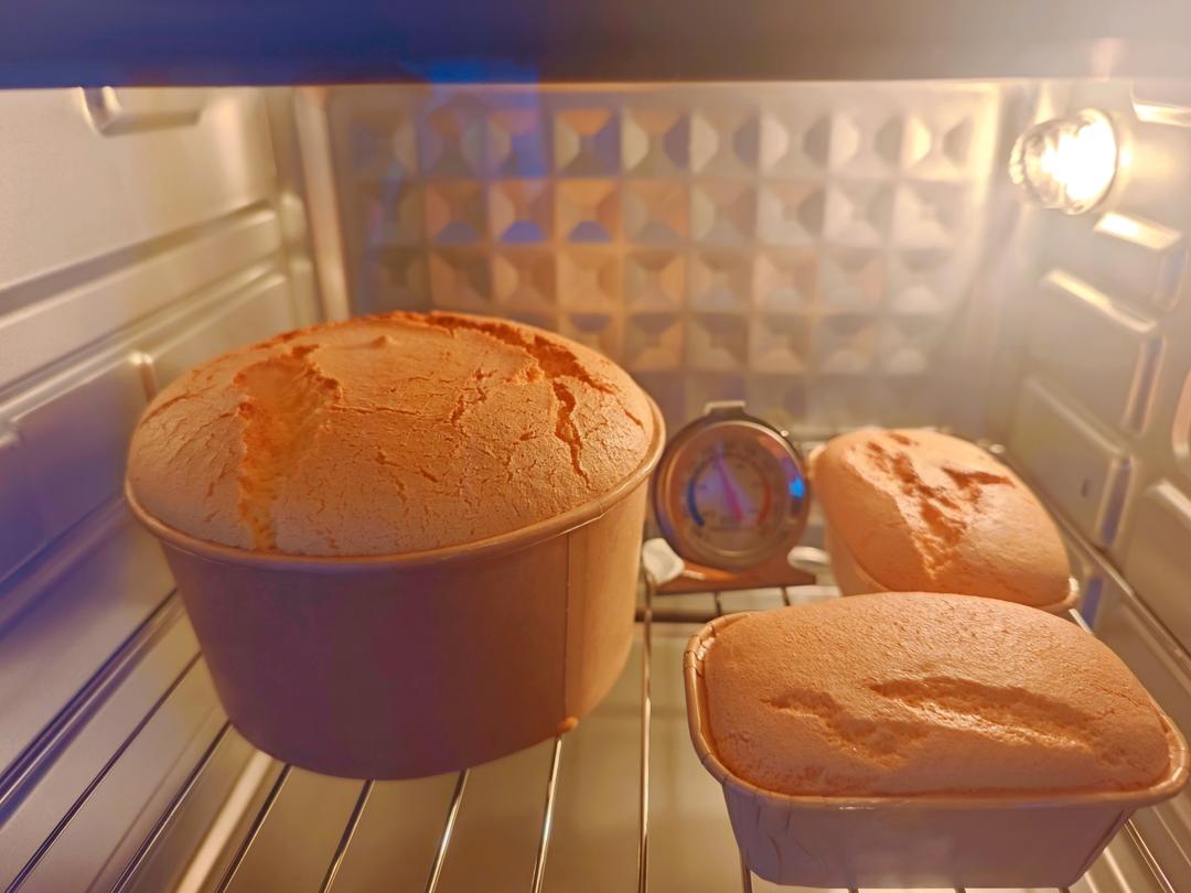 超柔软6寸戚风蛋糕(附8寸配方)零失败 超详细‼️含操作视频