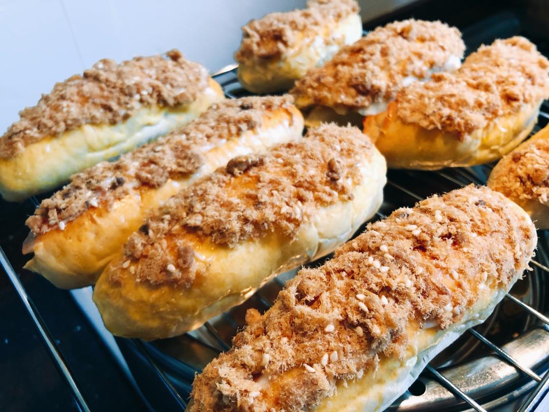 65度汤种松松面包（消耗肉松）