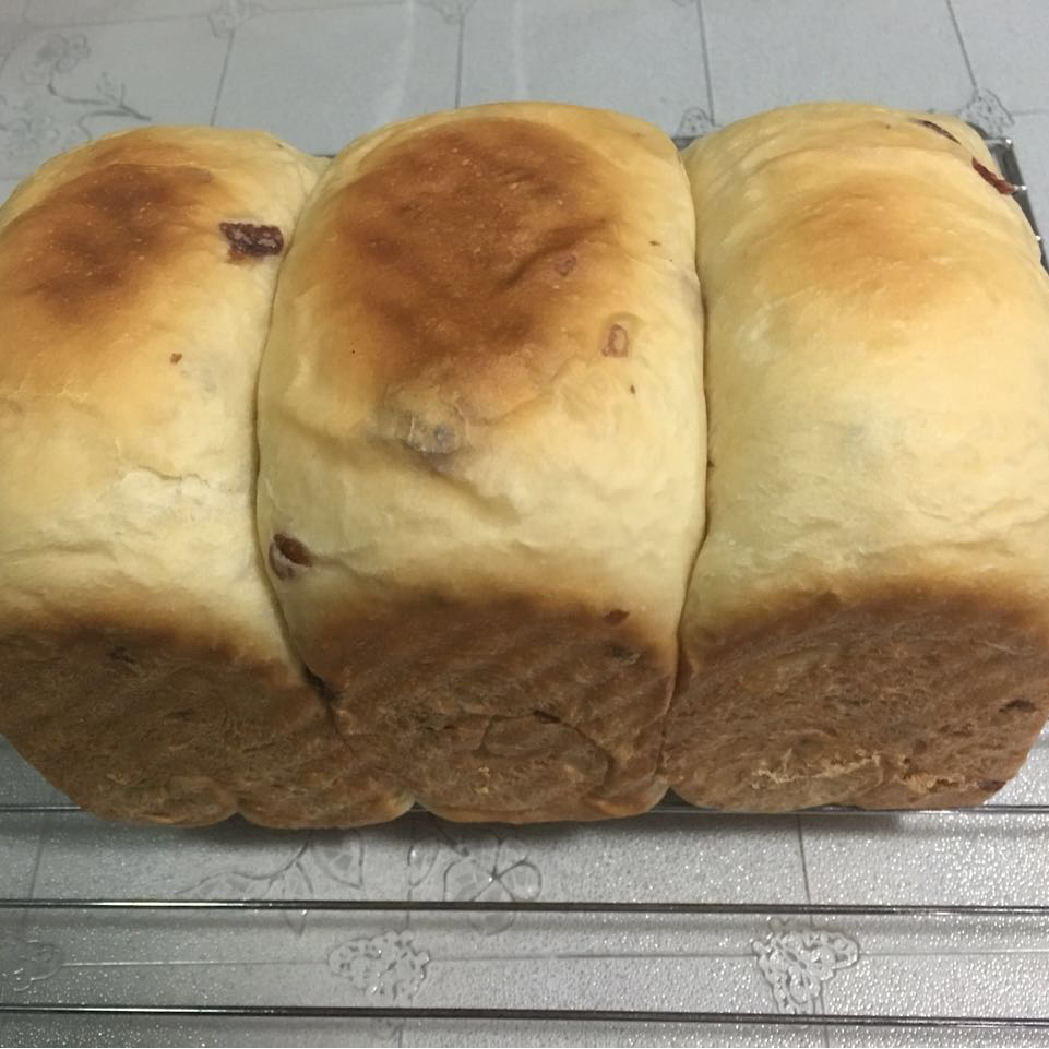 酸奶蔓越莓吐司