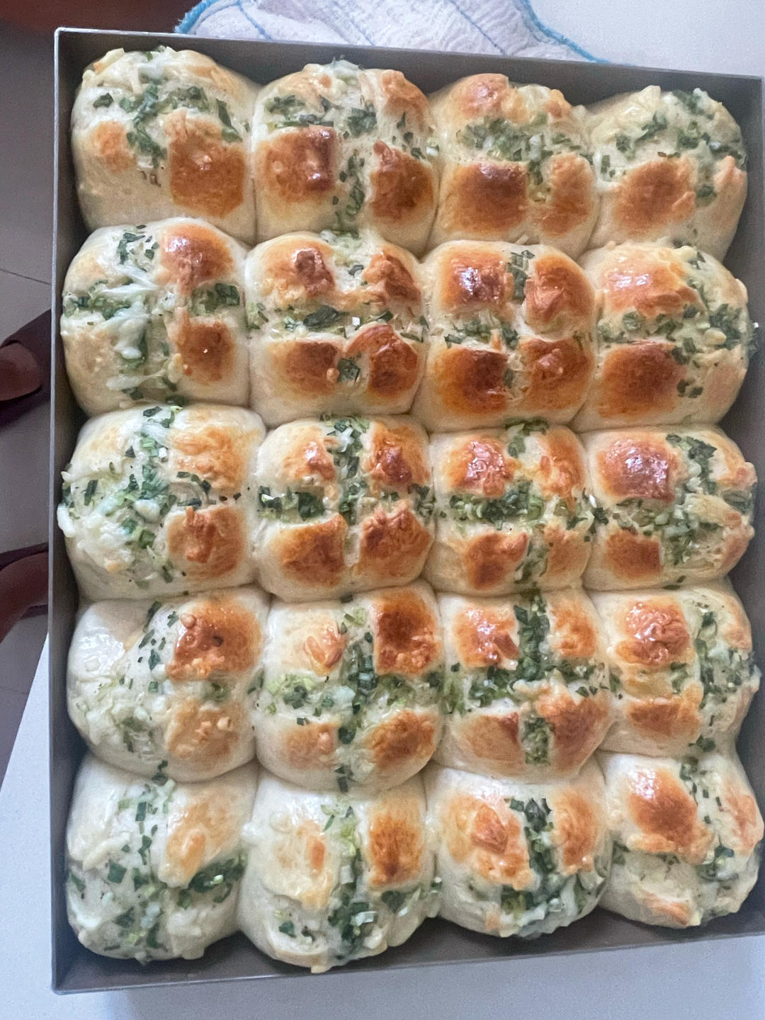 葱香咸味餐包