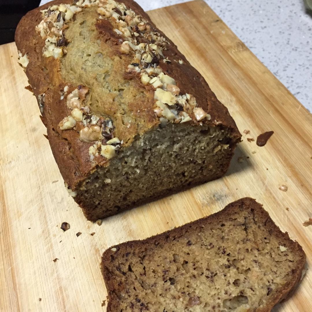 星巴克香蕉核桃蛋糕（Banana loaf）