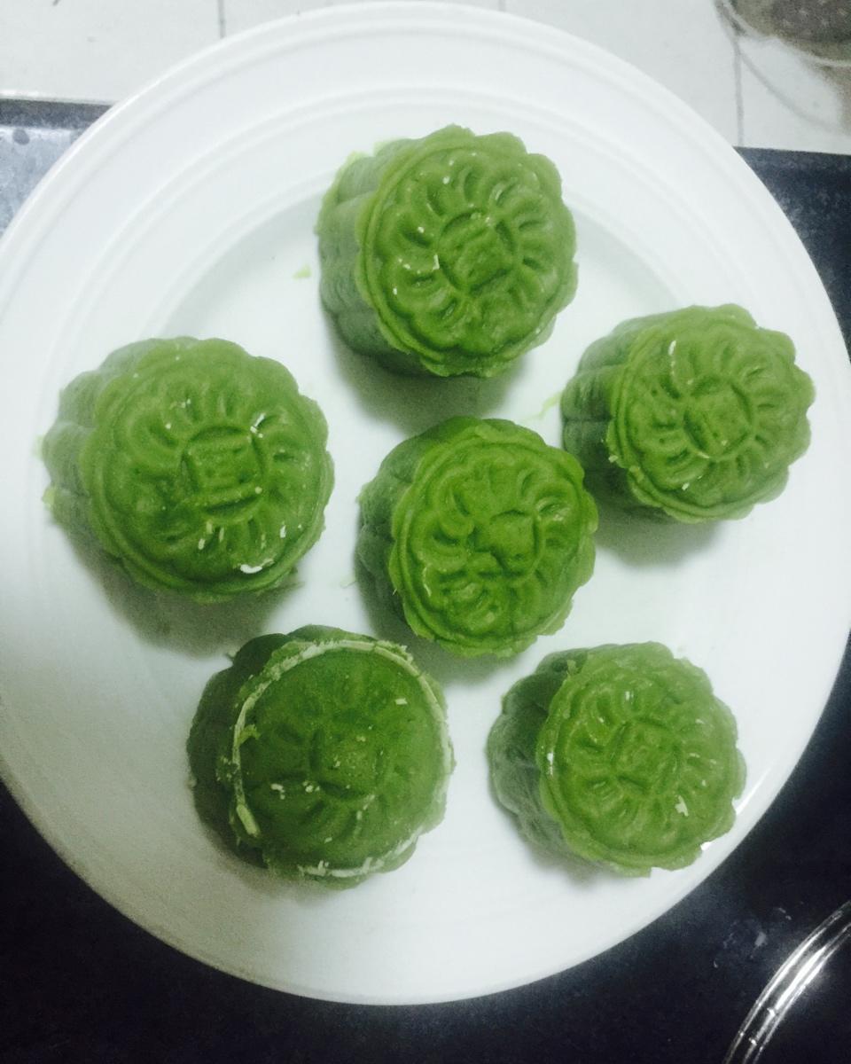 蚕豆糕：清爽的豆绿&清爽的味道
