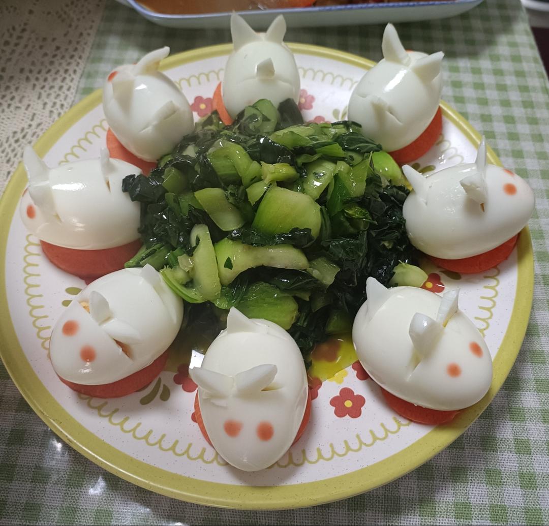 年夜饭菜单～《玉兔迎春》