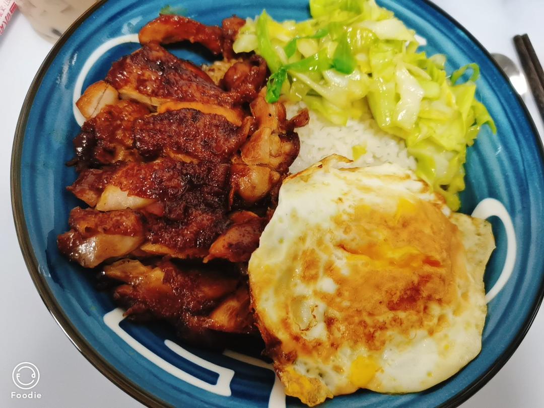 照烧鸡腿饭