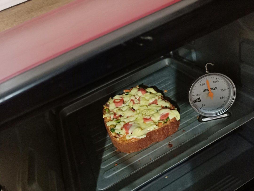 芝士面包片披萨