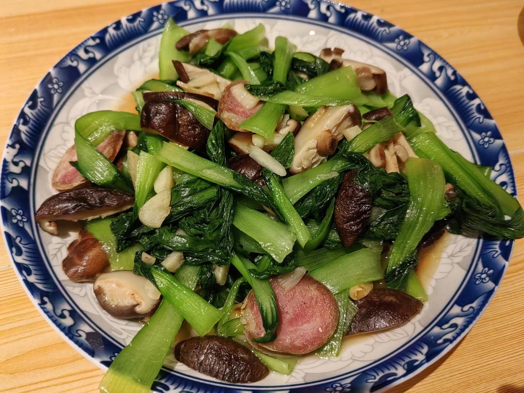 香菇油菜（简单快手）