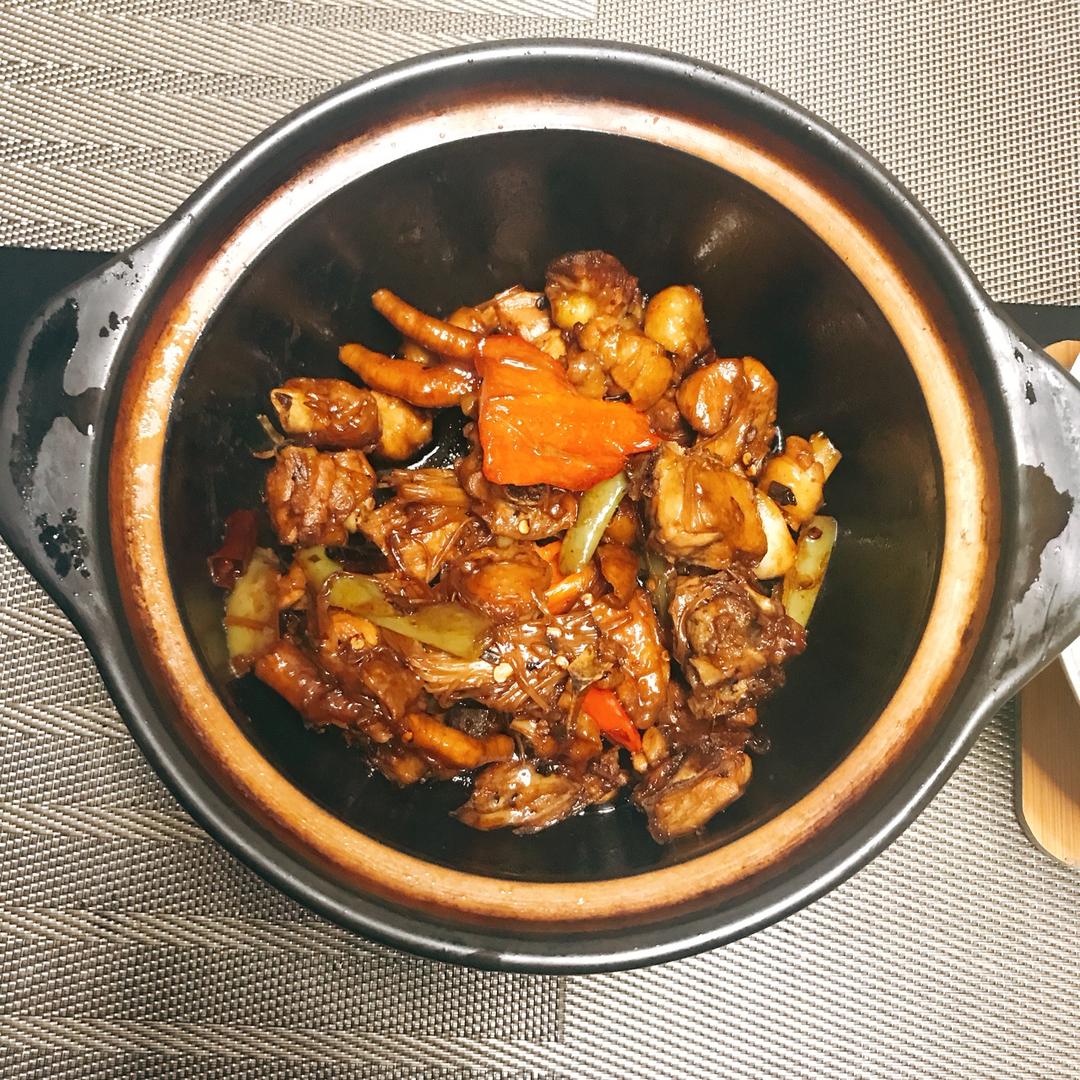 台式三杯鸡