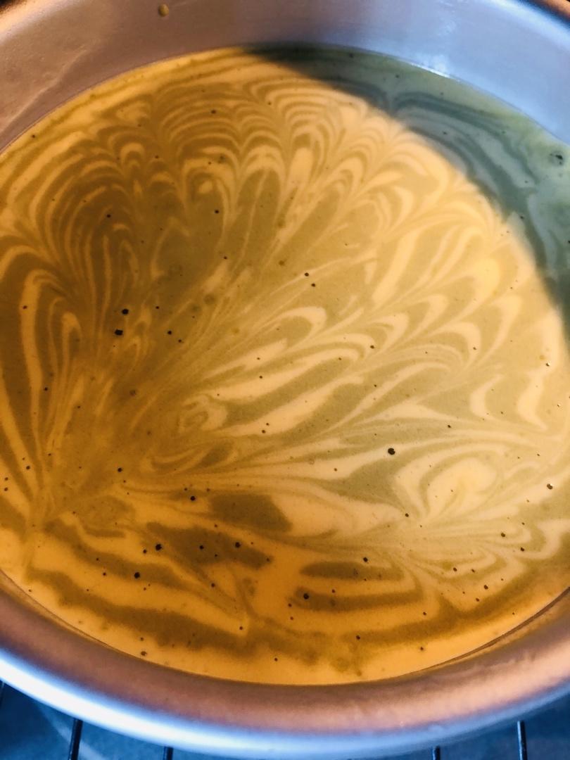 抹茶斑马纹戚风蛋糕