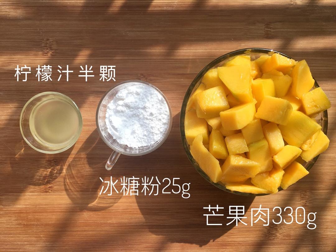 芒果果丹皮的做法