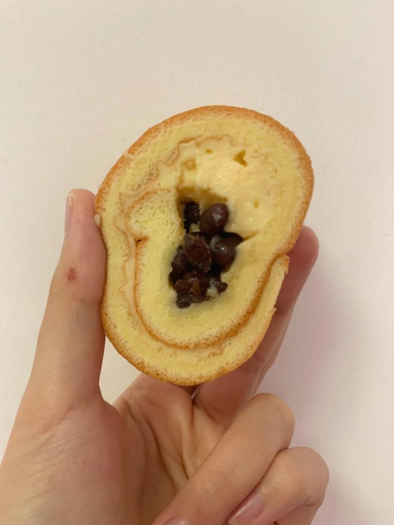 材料最简单的【低卡蛋糕卷】卡仕达戚风卷