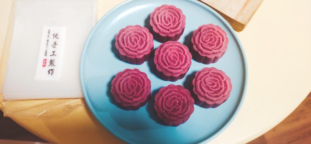 桃山皮—蛋黄莲蓉月饼