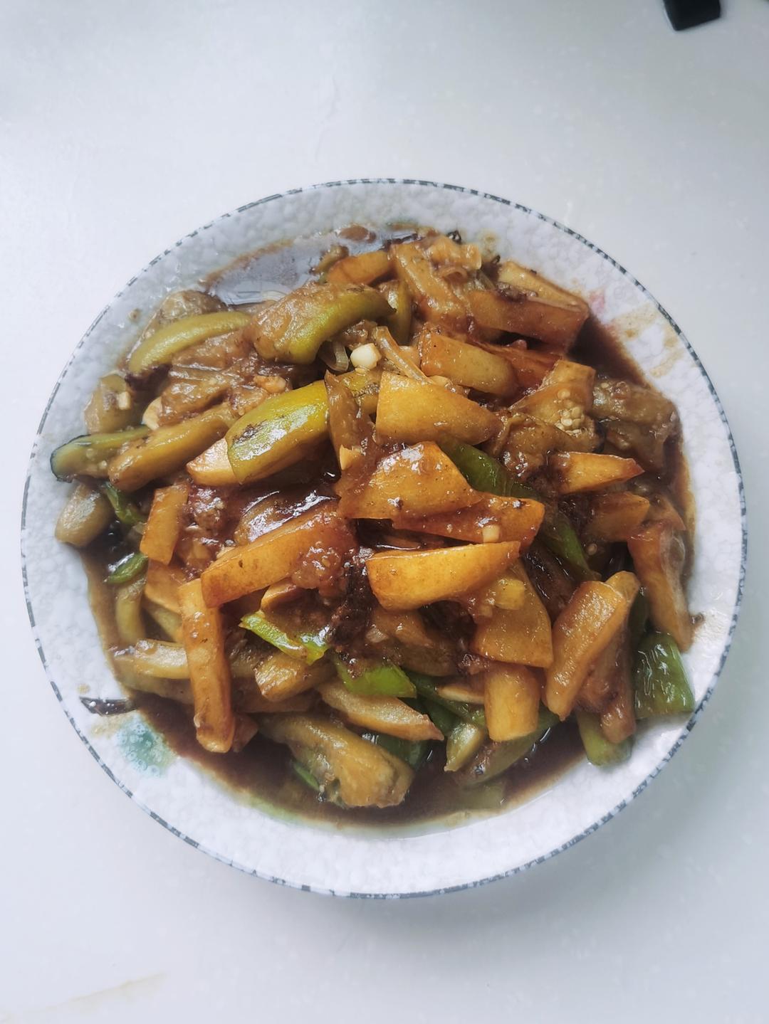 土豆烧茄子