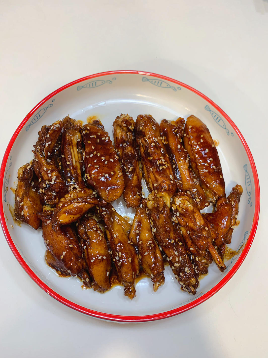 蜜汁鸡翅•不需要蜂蜜的蜜汁鸡翅