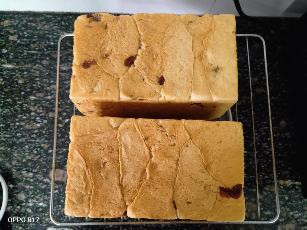 我最近每天做一个的葡萄干吐司，真的超松软好吃！