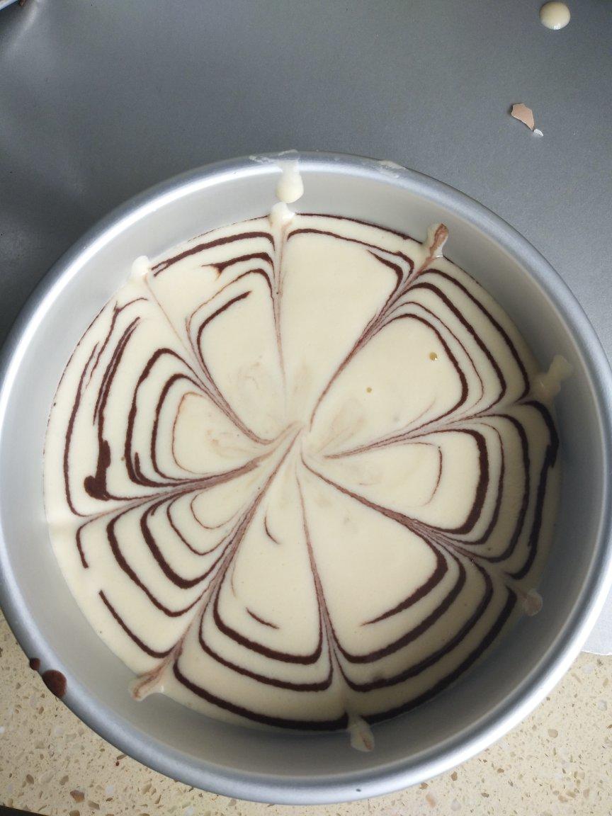 斑马纹戚风蛋糕