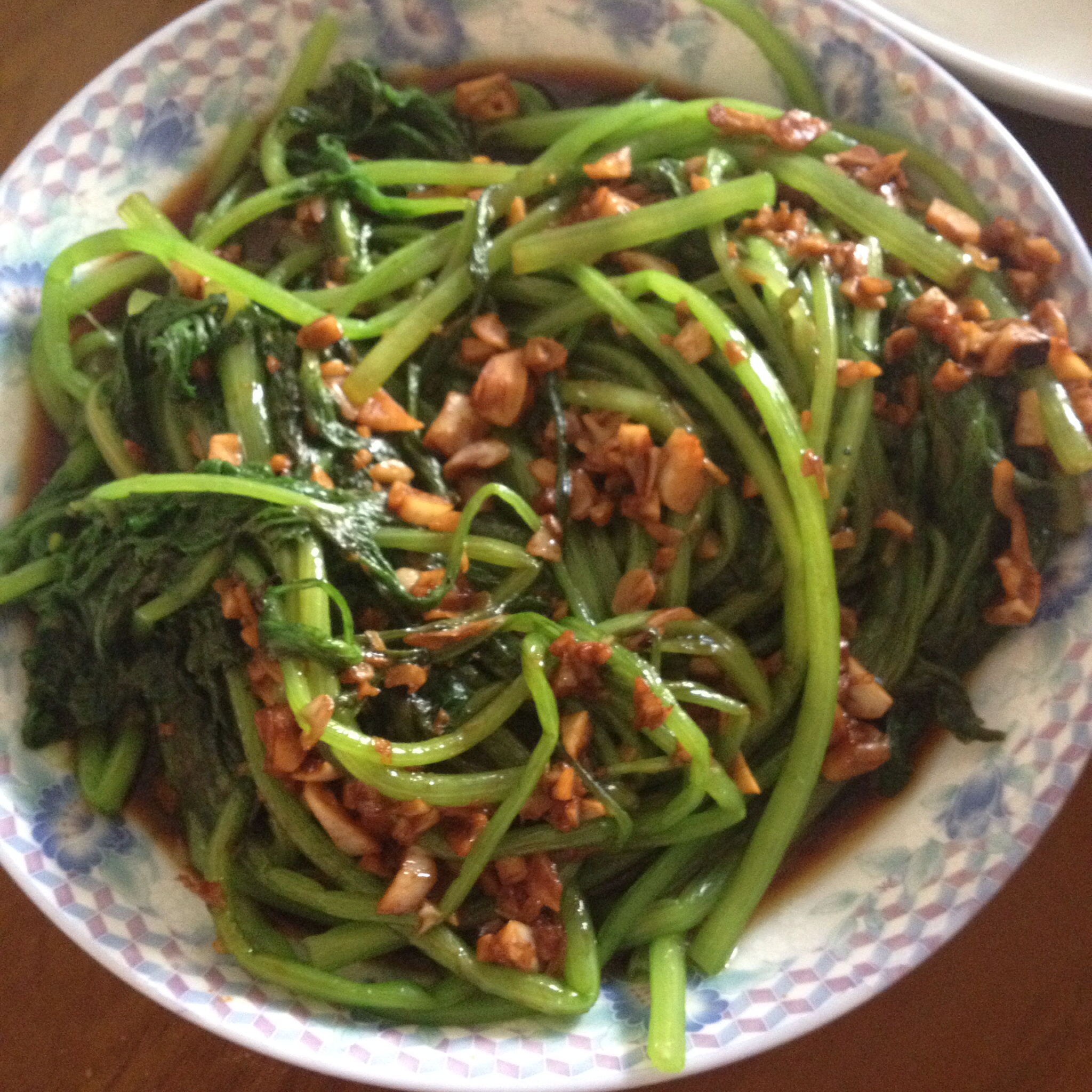 清炒茼蒿
