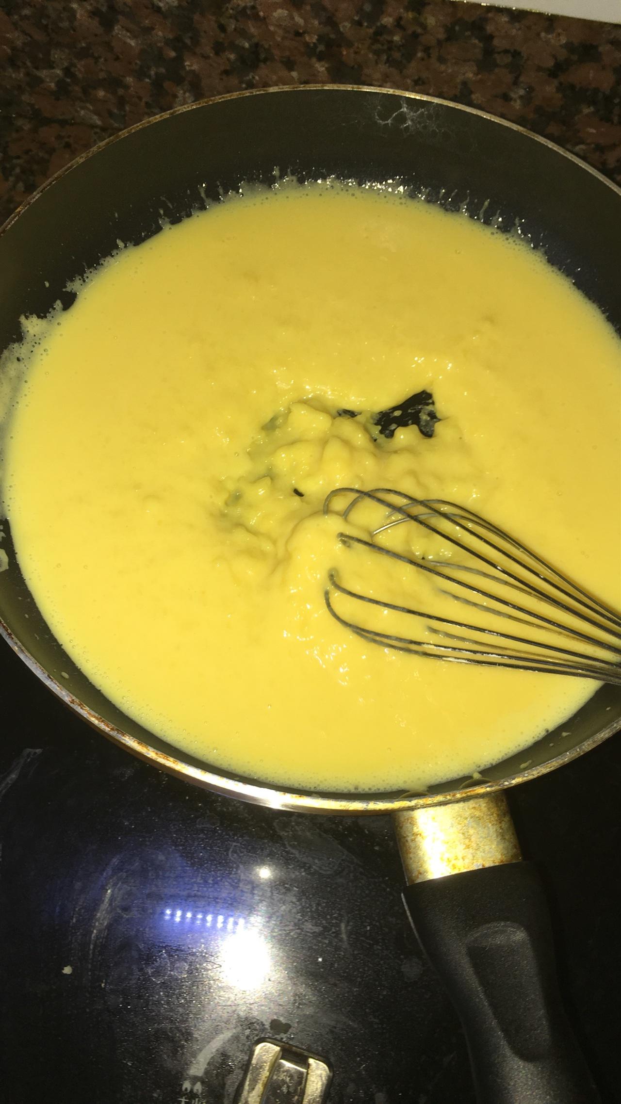 自制奶黄馅儿——超柔滑的做法 步骤4