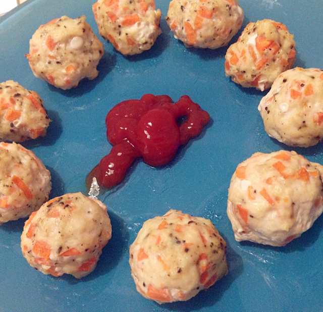 减脂增肌快手低卡烤鸡胸肉牛肉丸子