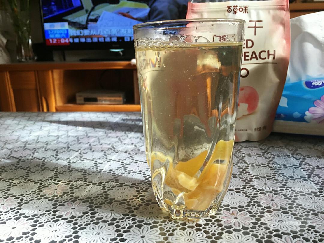 温柔的夏天，白桃绿茶