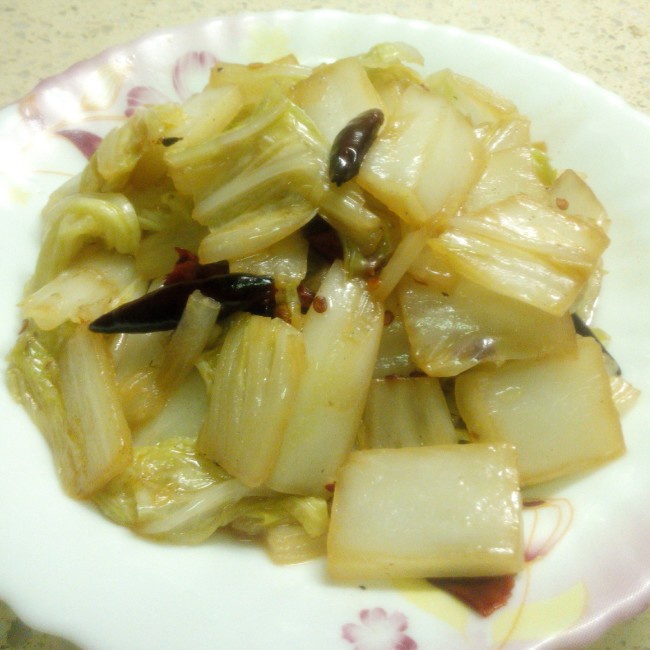 超级无敌简单省时省事省力的炒白菜