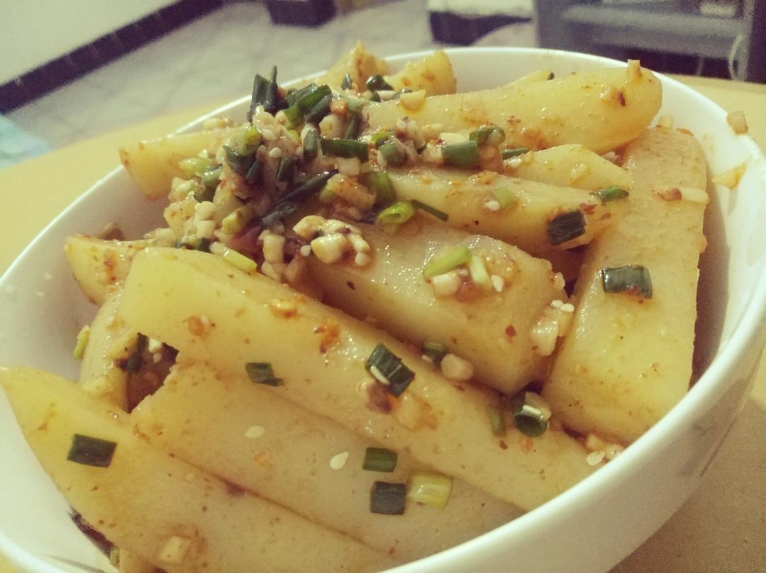 孜然土豆家庭版的做法