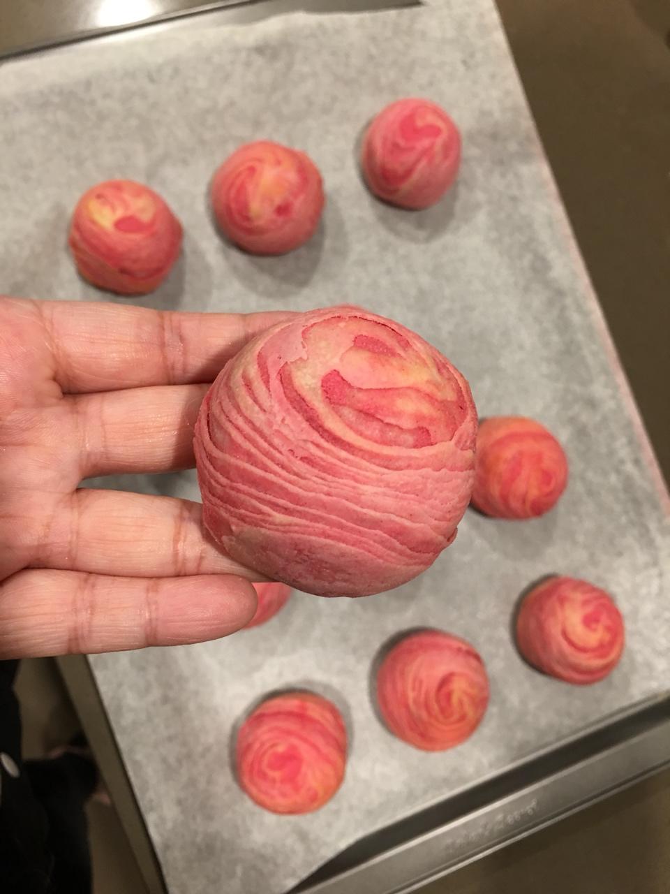 麻薯香芋酥/台湾大甲芋头酥(无猪油完美复刻2015.10修订各种抹茶酥、绿茶酥、蛋黄酥、紫薯酥通用哟）