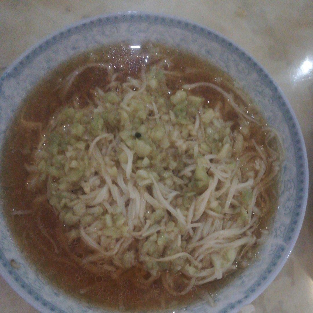 蒜蓉蒸金针菇