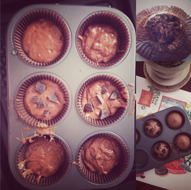 巧克力muffin