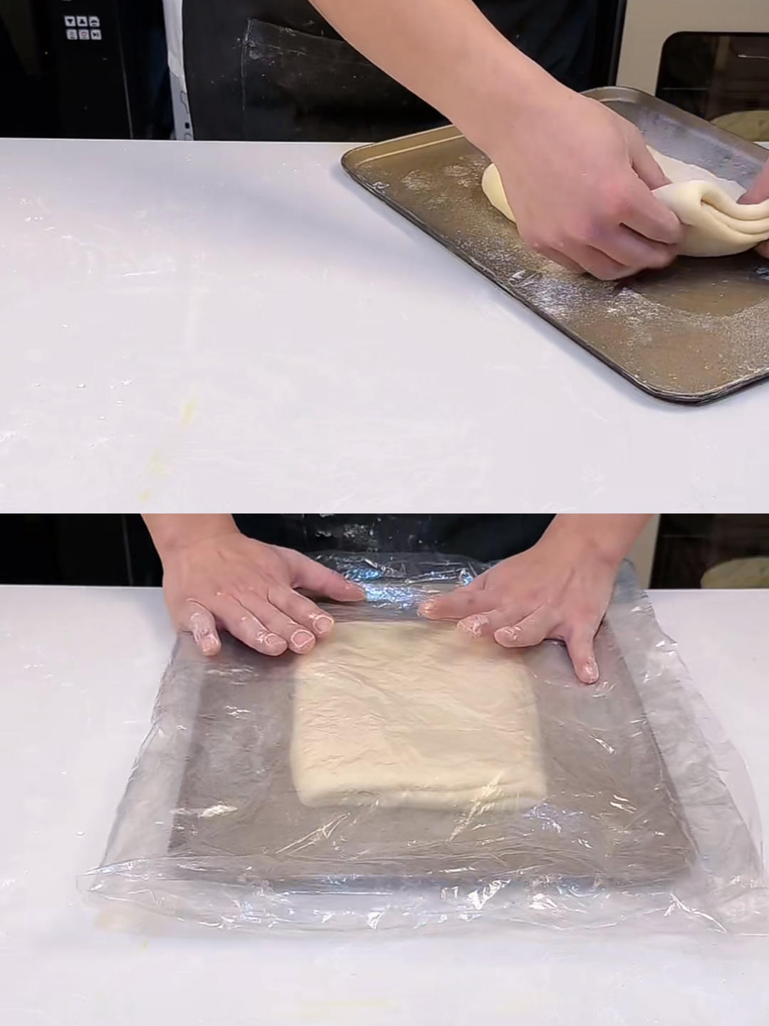 纯奶手撕吐司的做法 步骤1