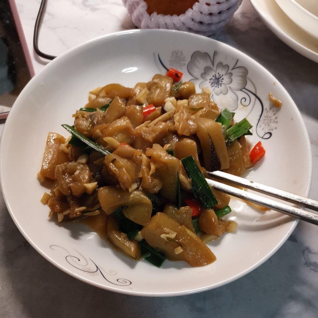 茄子炒肉