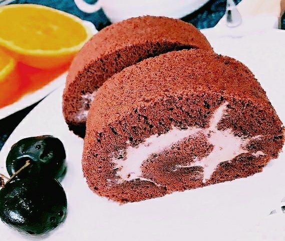 卷不裂的可可蛋糕卷