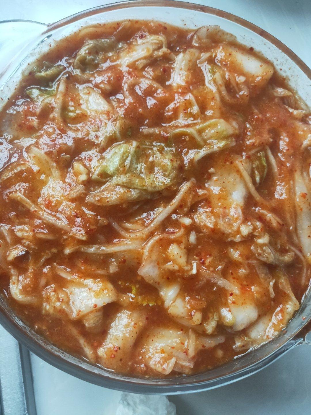 韩式泡菜（辣白菜）