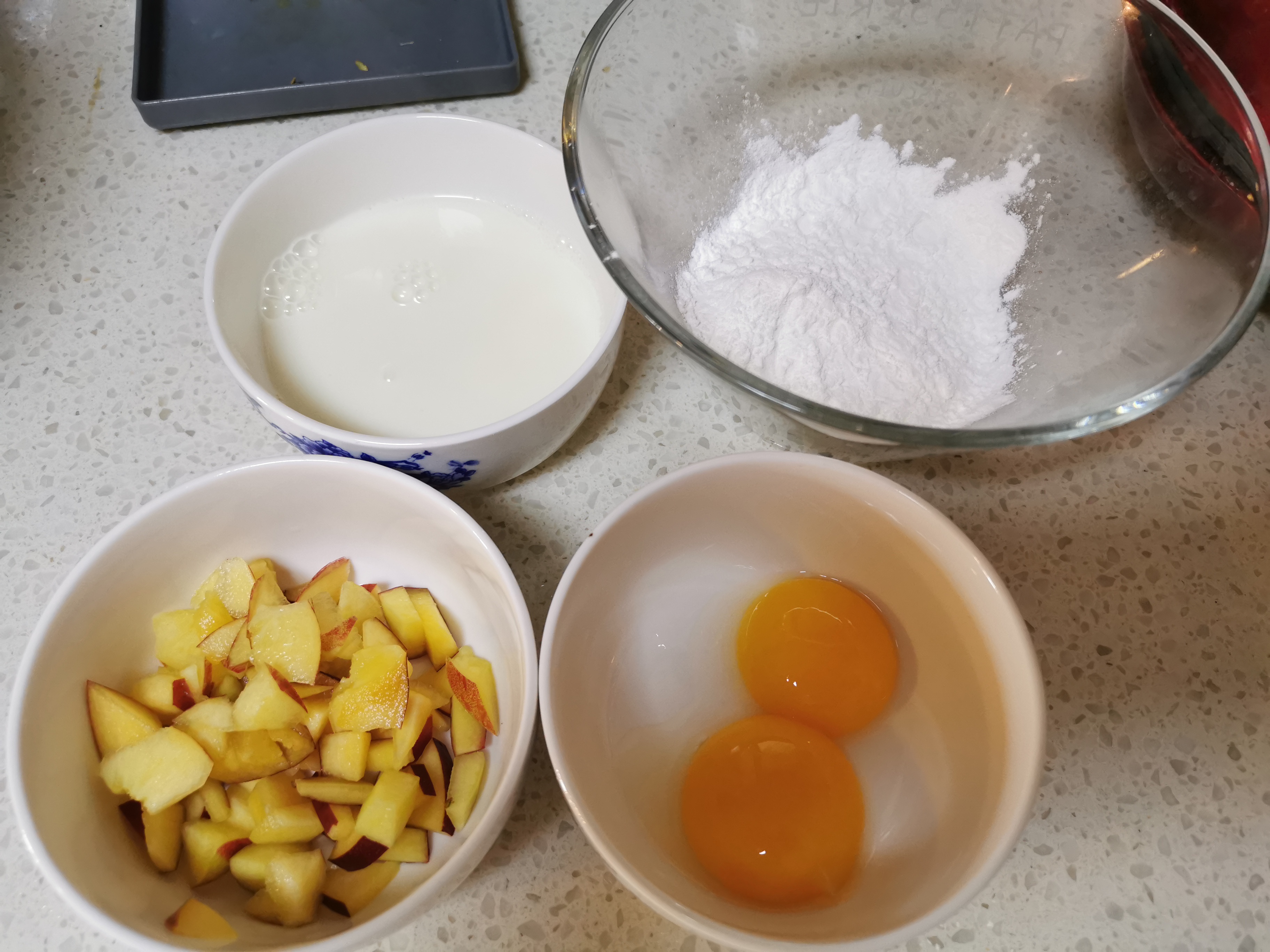 奶香燕麦谷物圈蛋黄布朗尼(蛋清过敏宝宝适用）的做法 步骤1