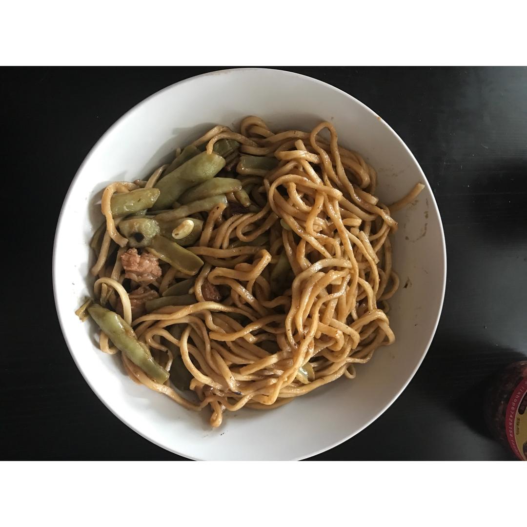 豆角焖面