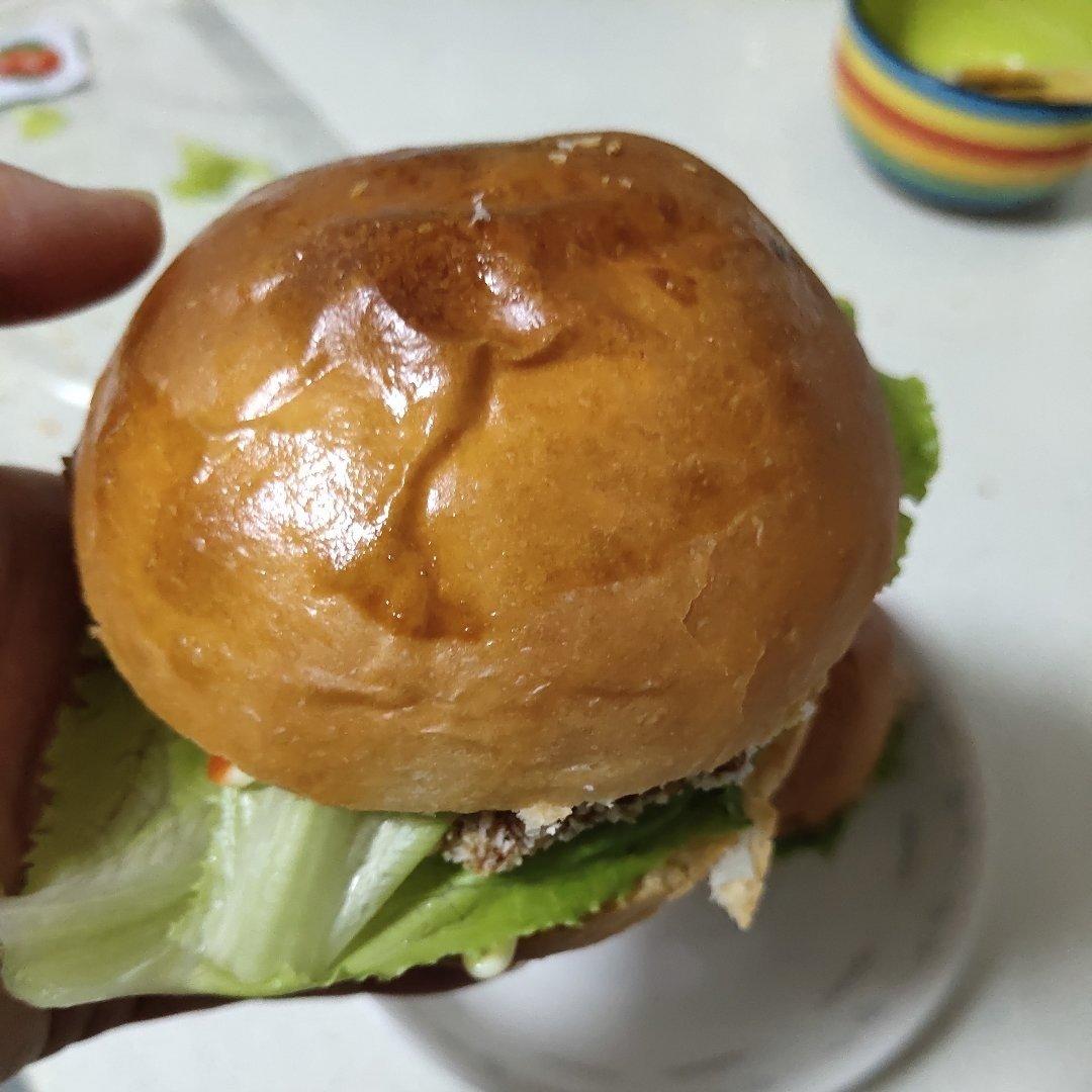 自制营养肉饼汉堡包