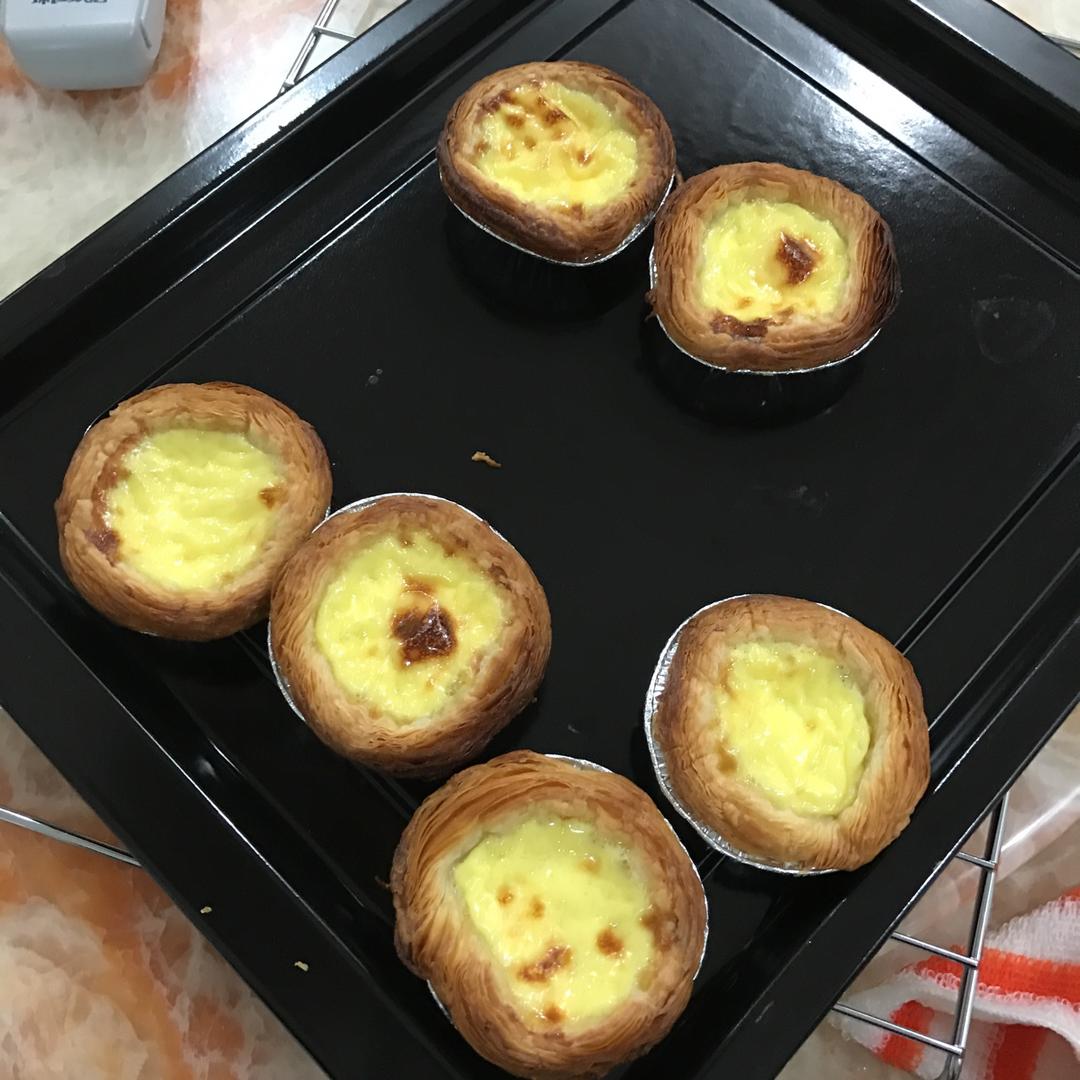 不加淡奶油蛋挞
