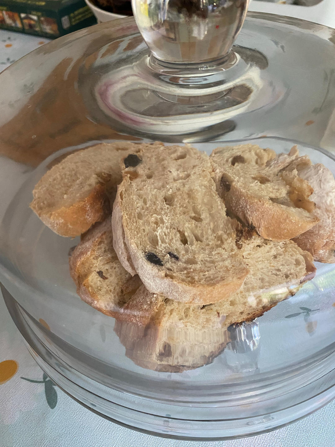 全麦蔓越莓核桃软欧包