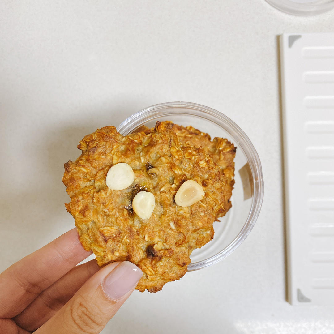 无油无糖燕麦代餐饼干