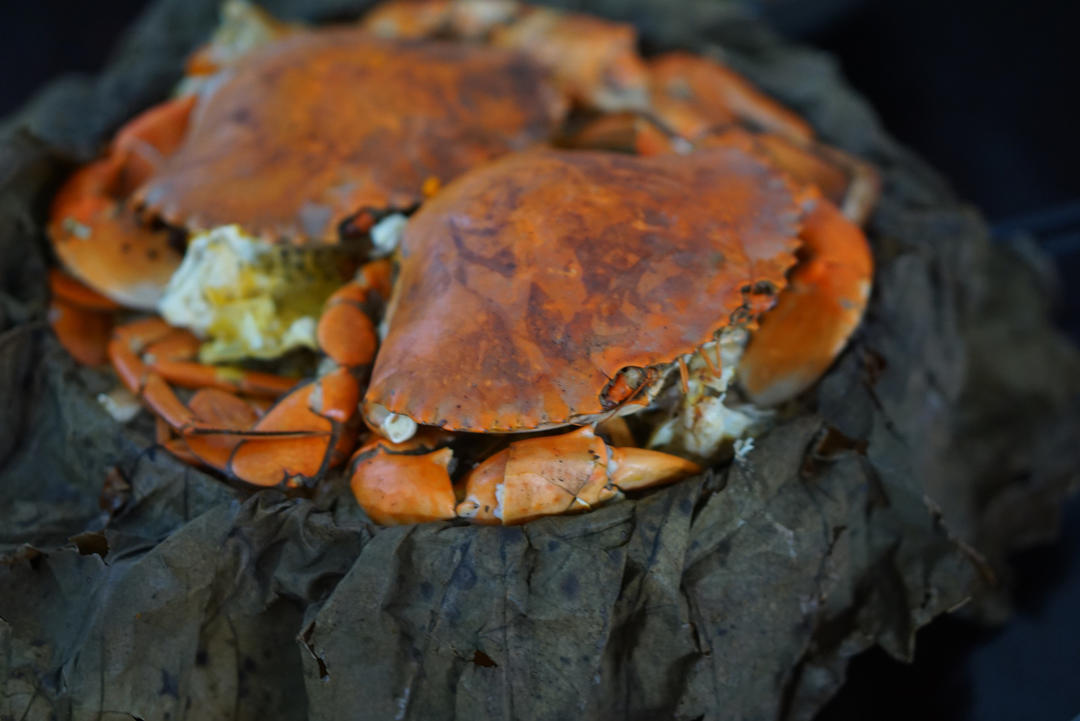 红鲟米糕（螃蟹糯米饭）